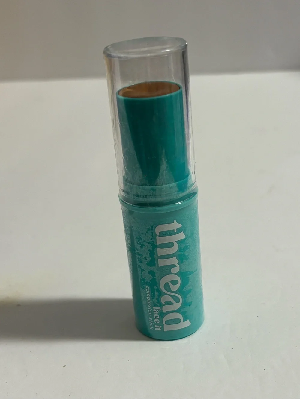 Thread Face It Complexion Stick Deep Tan Neutral- Teal Casing New